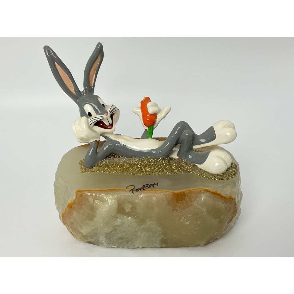 Ron Lee Bugs Bunny with Carrot Looney Tunes LE 216/1200 Figurine Statue 94 GREAT